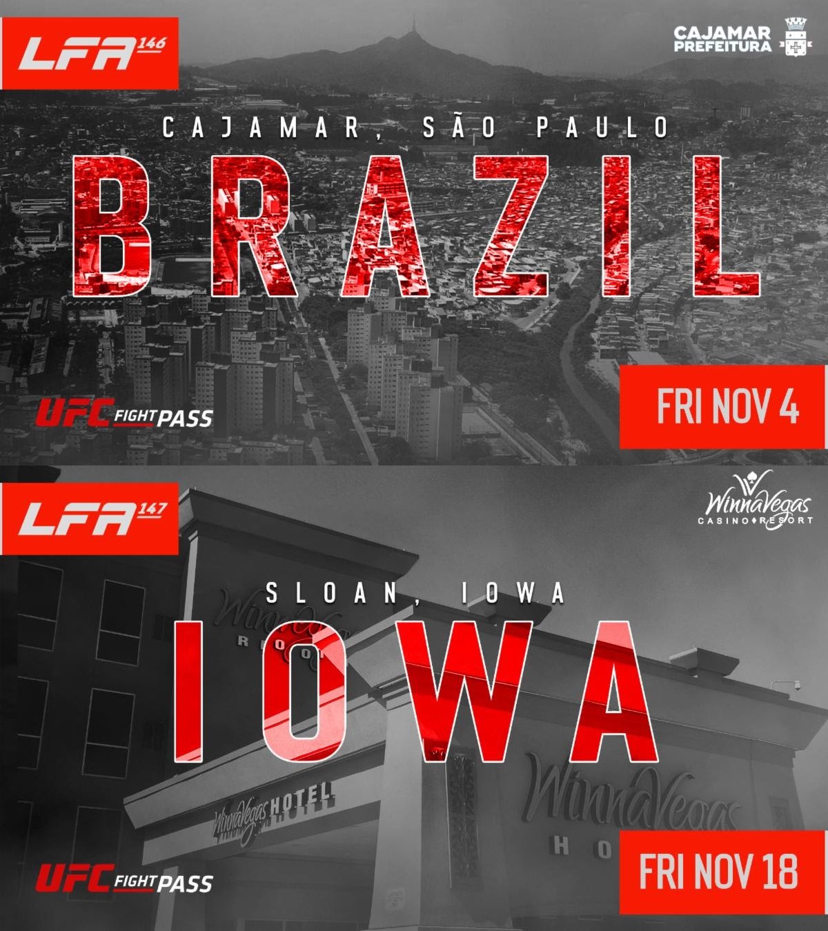 LFA announces November schedule of events in Brazil and Iowa