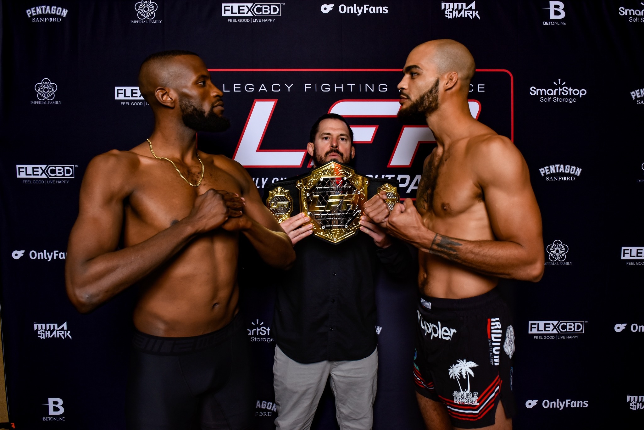 LFA 156 Weigh-In Results