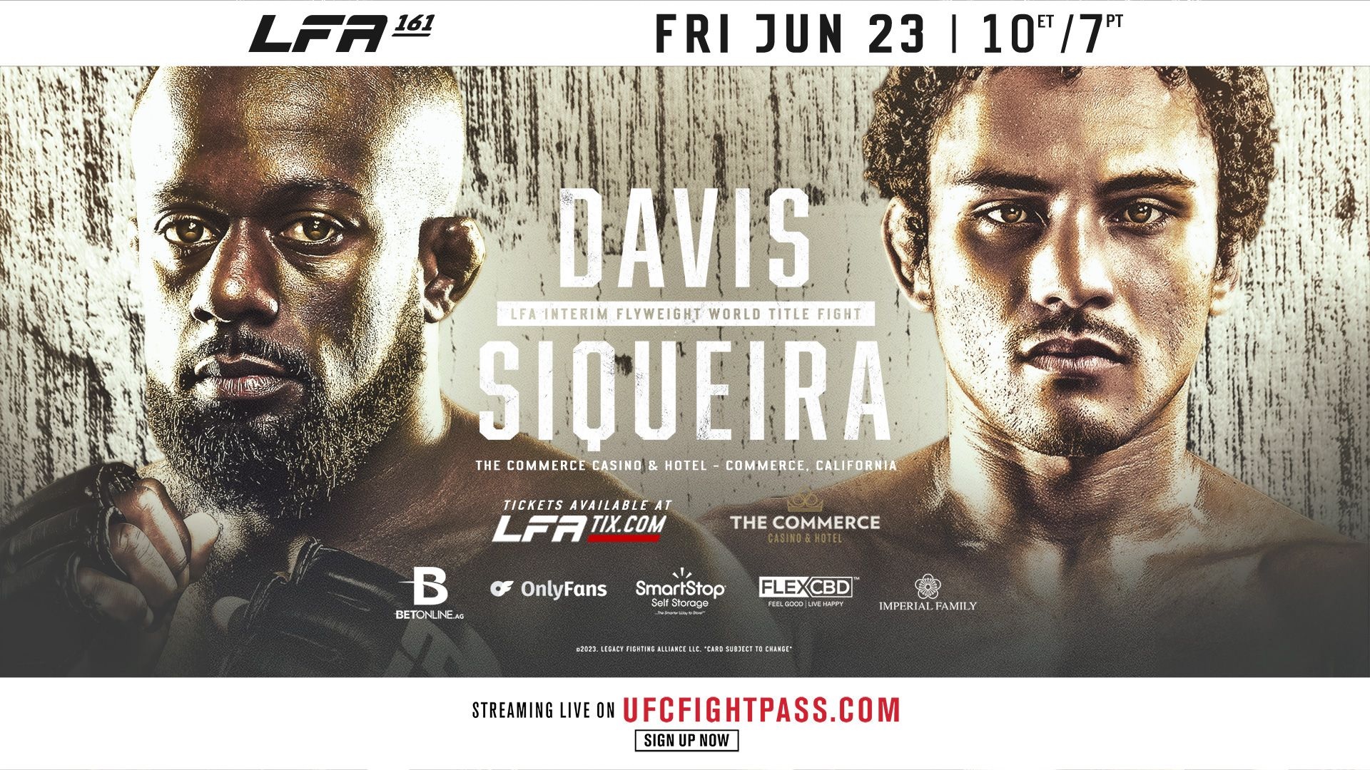 LFA brings Interim Flyweight Championship to Southern California at LFA 161 