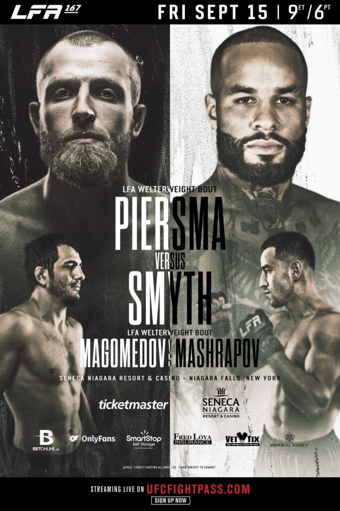 LFA 167: Piersma vs. Smyth (Niagara Falls, New York) – LFA