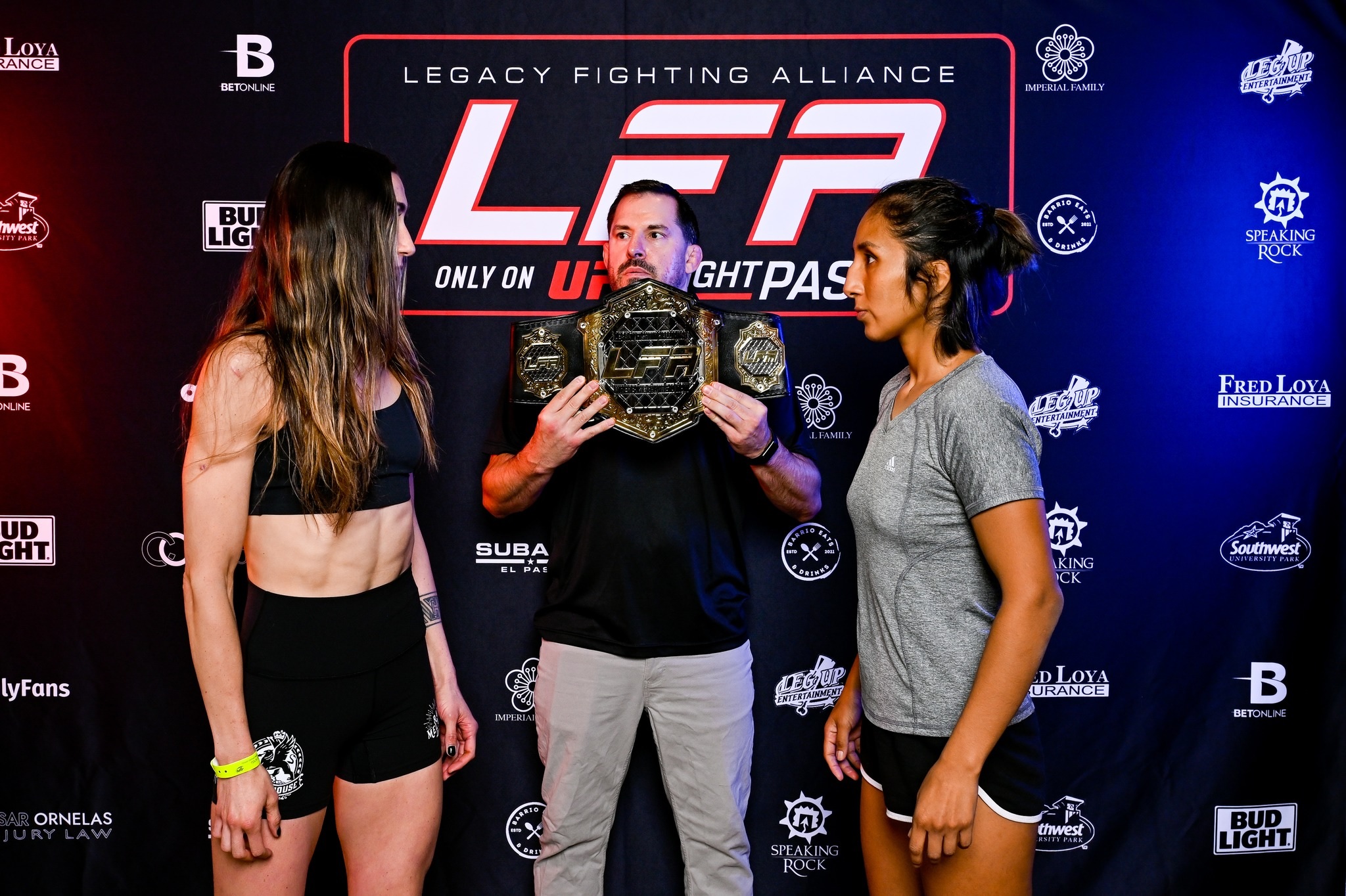 LFA 164 Weigh-In Results