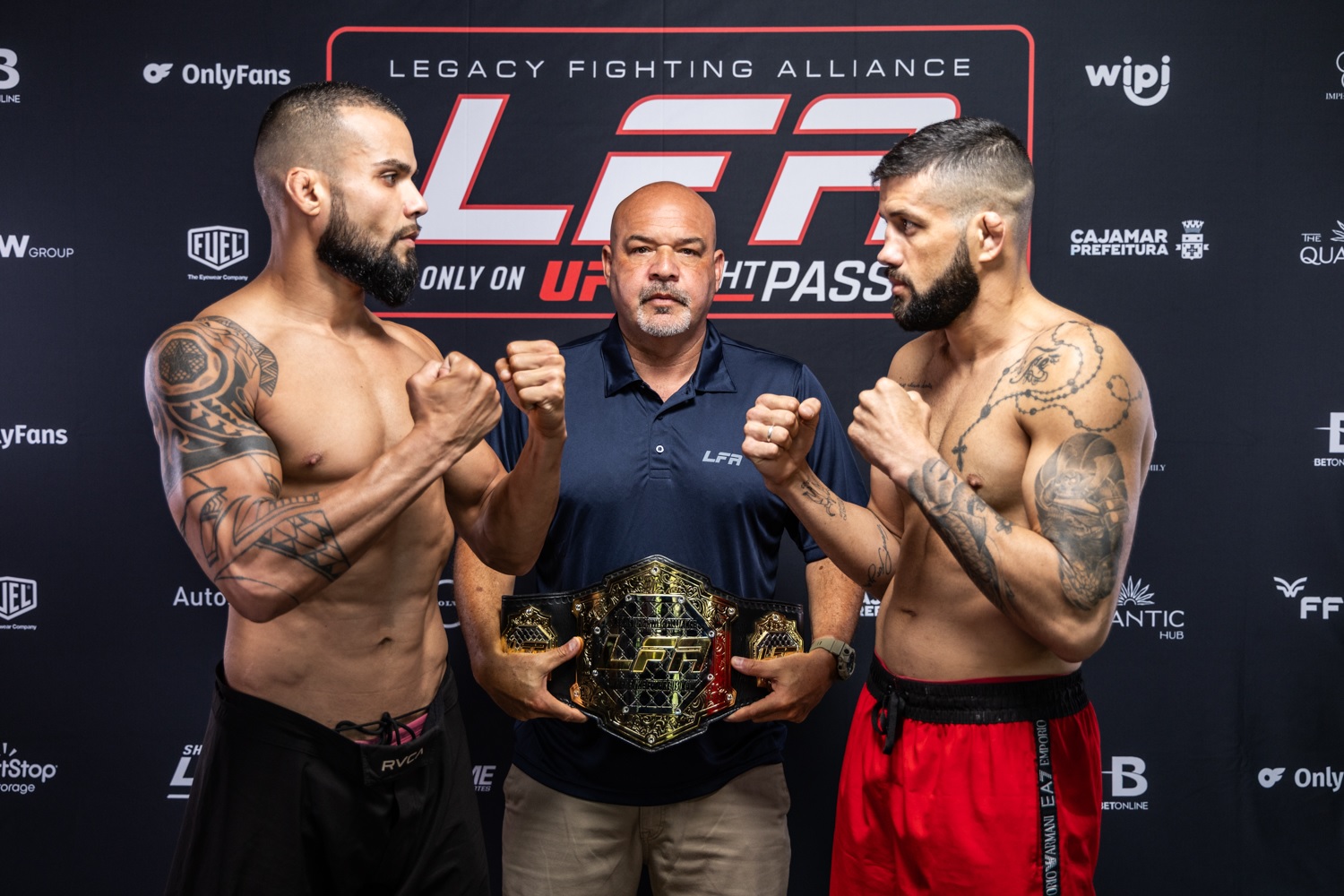 LFA 166 Weigh-In Results