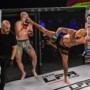 Devin Smyth knocks out Jonathan Piersma with a spinning heel kick in the main event of LFA 167