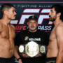 LFA 214 OFFICIAL WEIGH IN RESULTS﻿