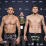LFA 244 OFFICIAL WEIGH IN RESULTS